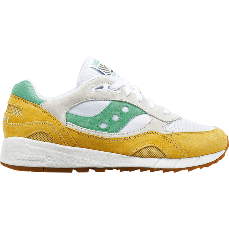Saucony Shadow 6000 White/Yellow/Green